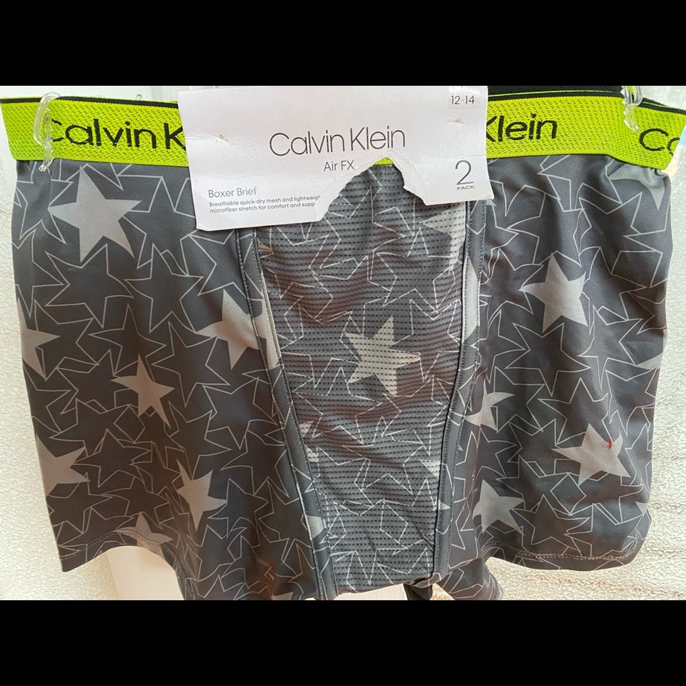 Calvin Klein boys kids Boxer underwear boy 12/16